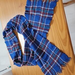 Polo Ralph Lauren Blue Plaid, Checkered Scarf